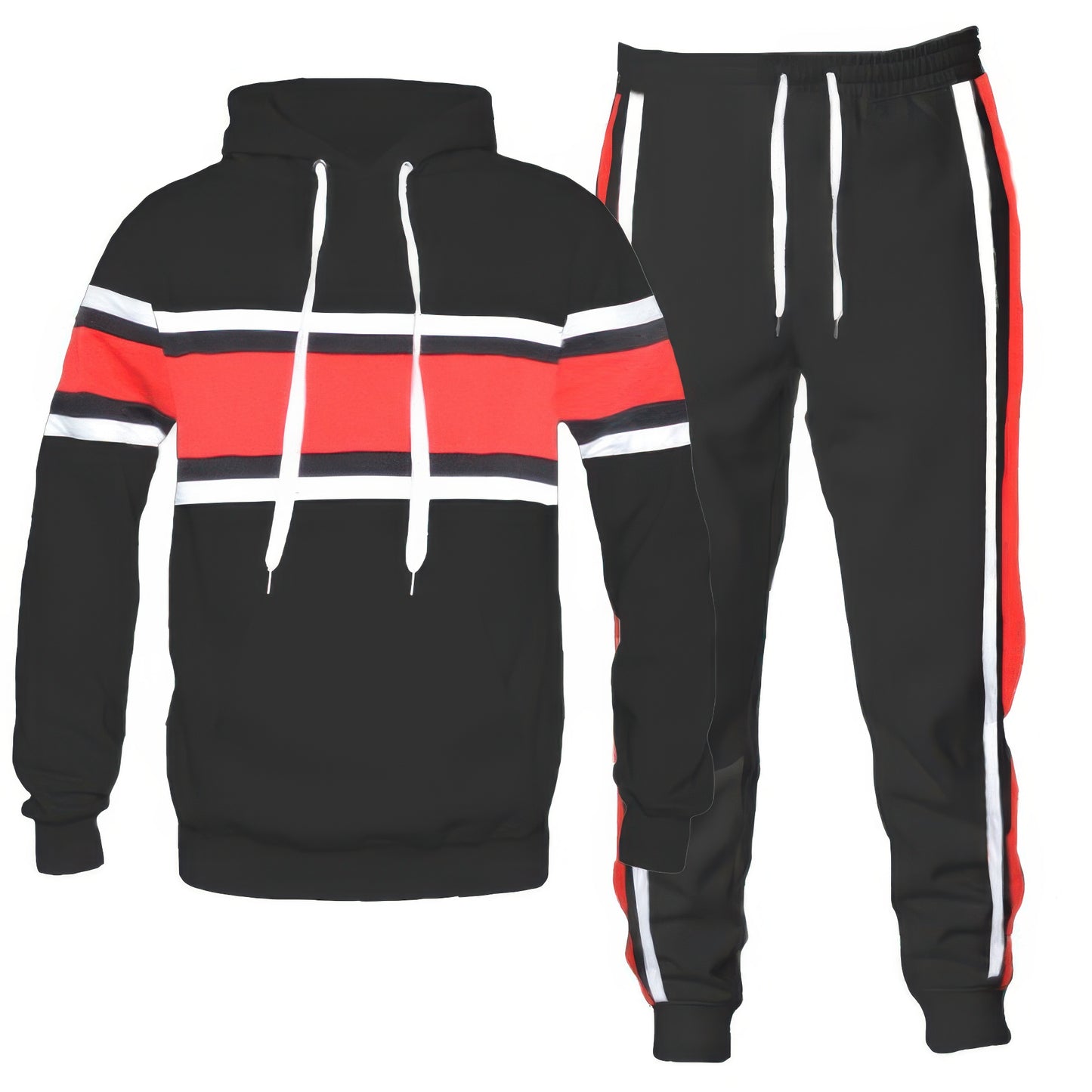New Arrival – Solid With Three Stripe Pullover Hoodie – New Arrival Now Live