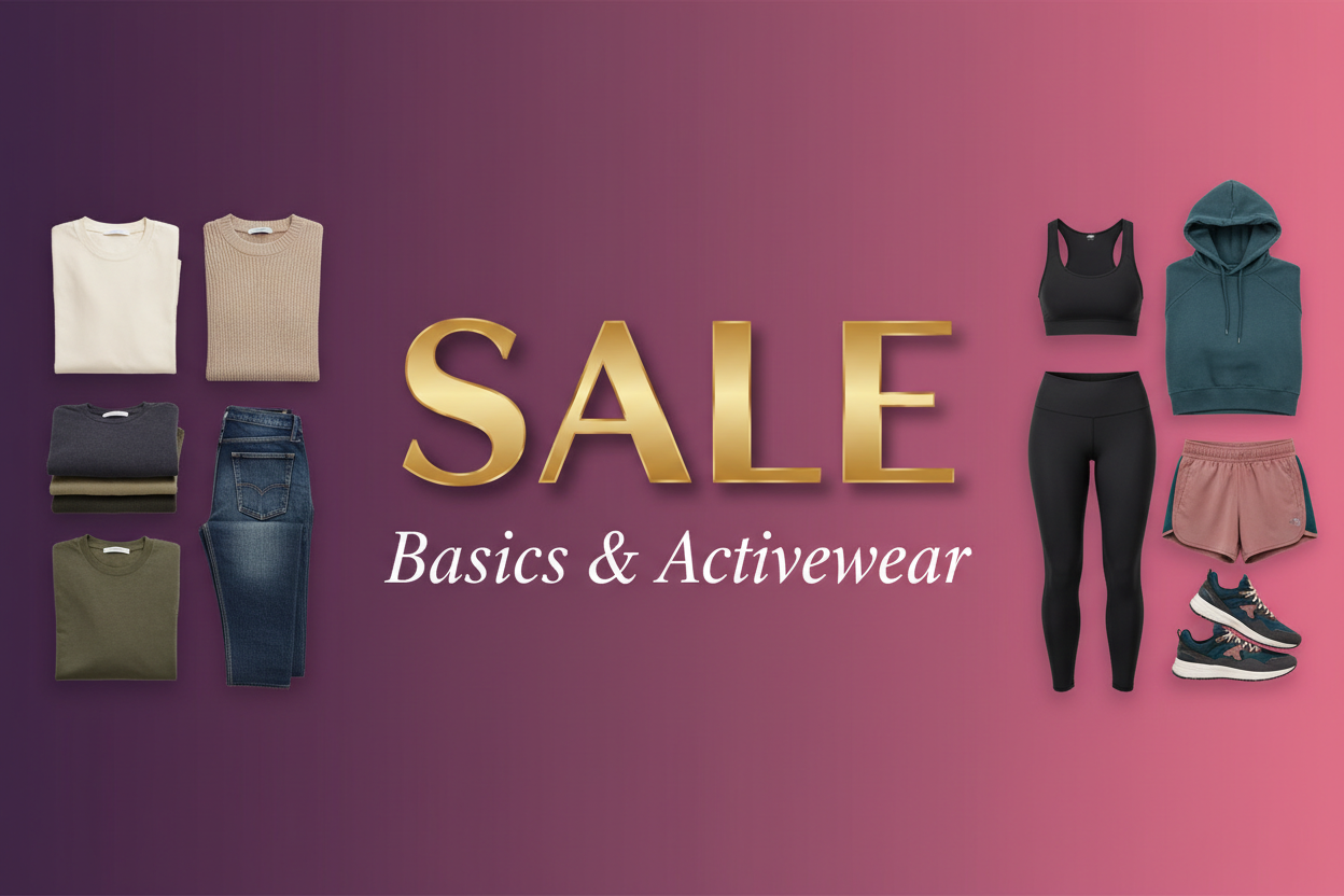 Basics & Activewear Sale