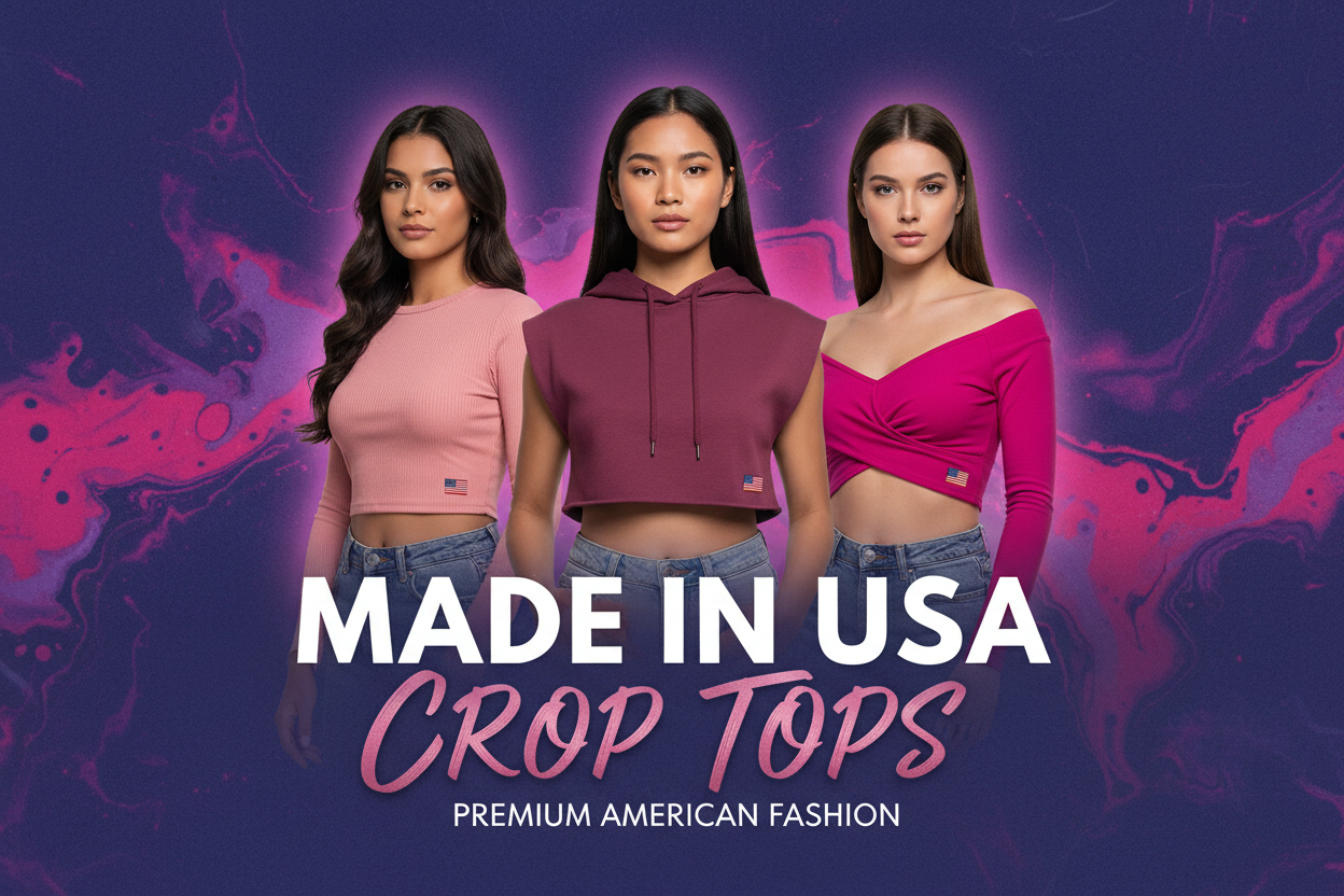 Made in USA - Crop Tops