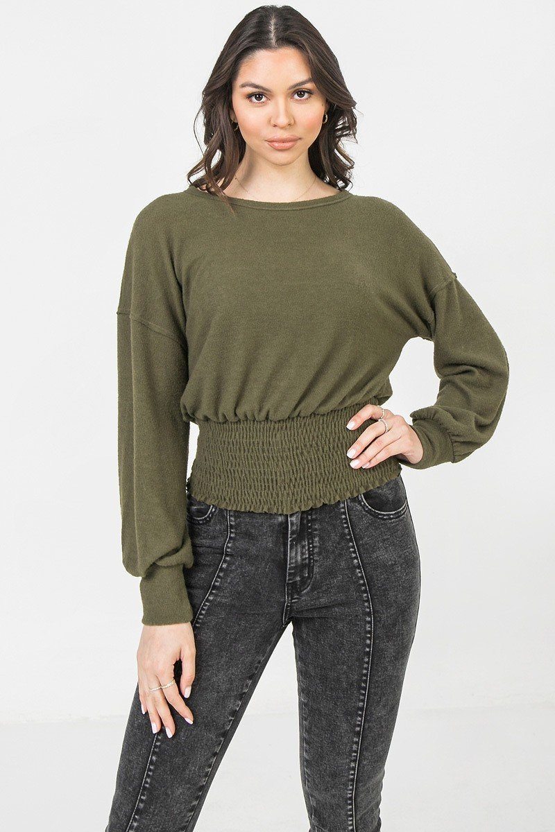 A Knit Top Featuring Wide Neckline-Product Type | Naughty Smile Fashion