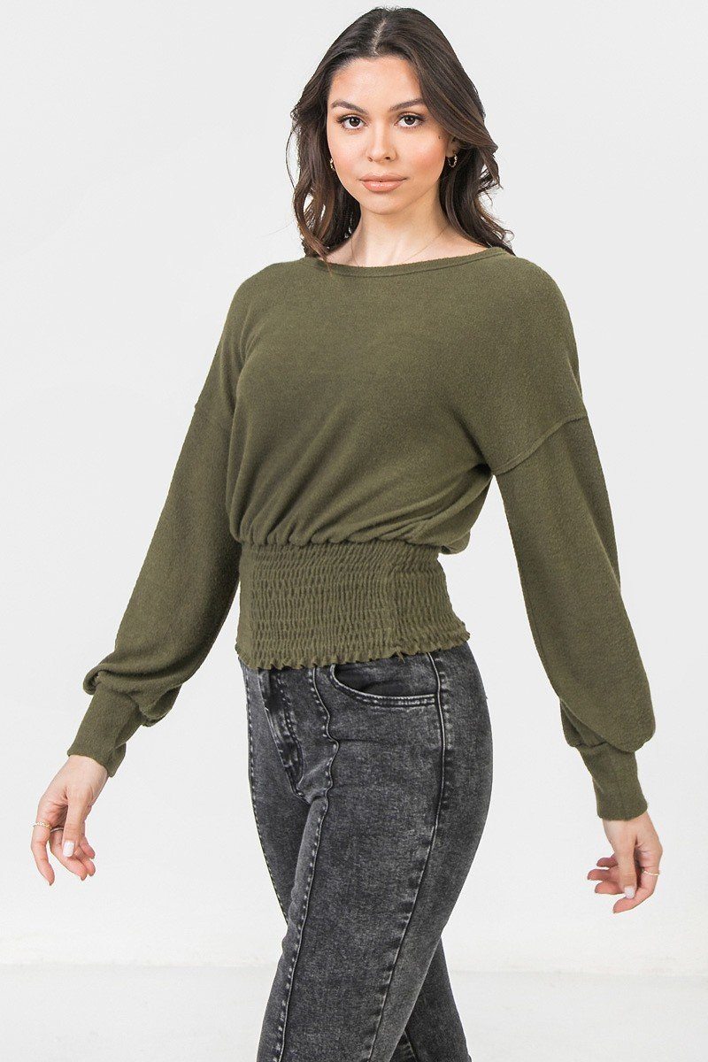 A Knit Top Featuring Wide Neckline-Product Type | Naughty Smile Fashion