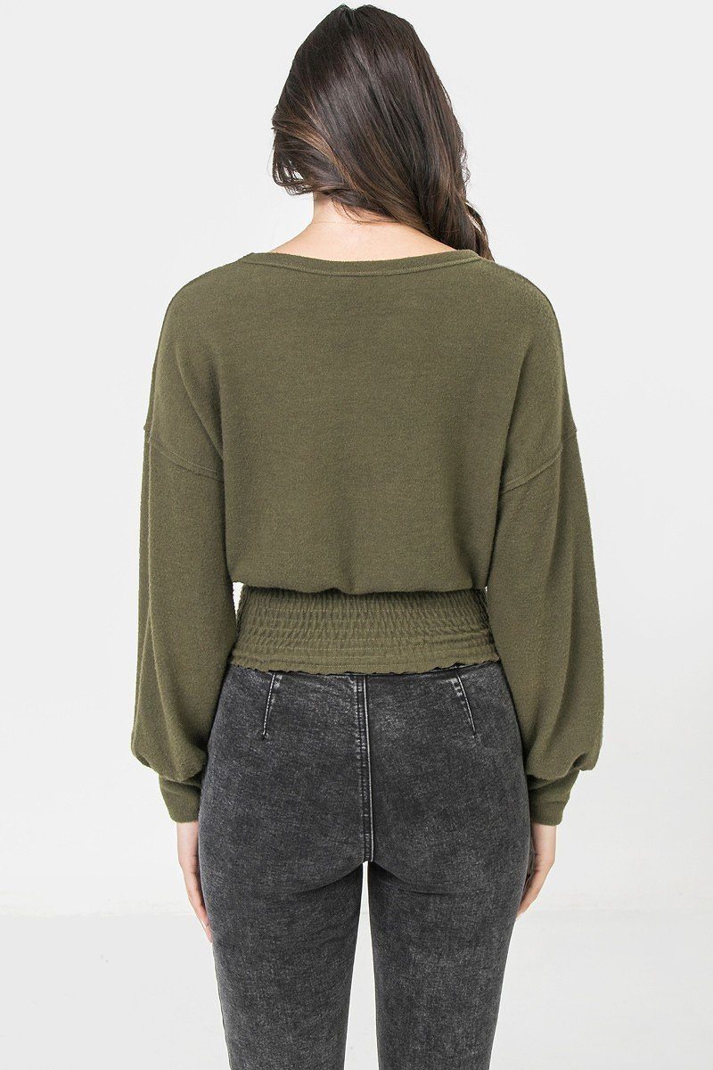 A Knit Top Featuring Wide Neckline-Product Type | Naughty Smile Fashion
