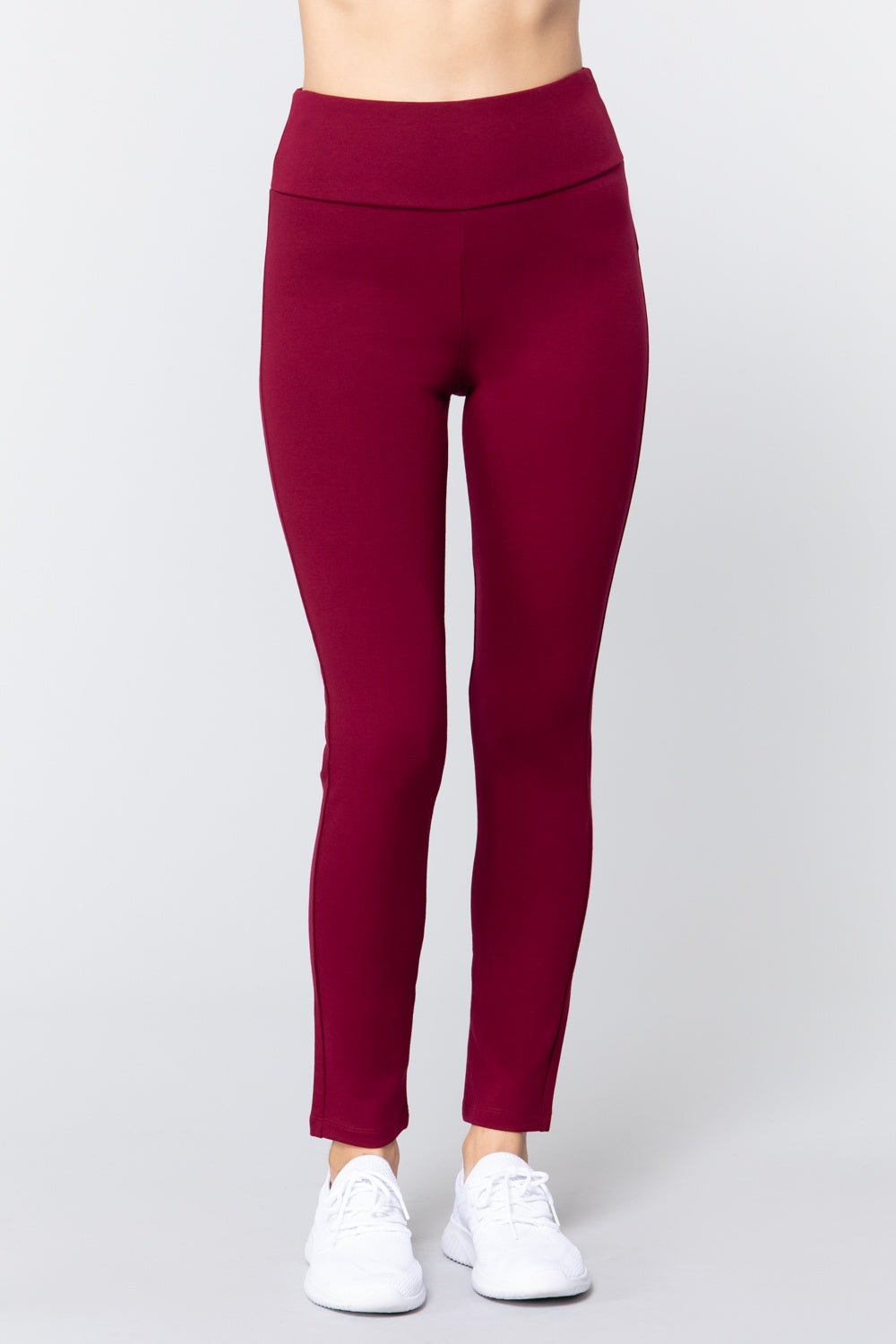 Waist Band Long Ponte Pants-Product Type | Naughty Smile Fashion