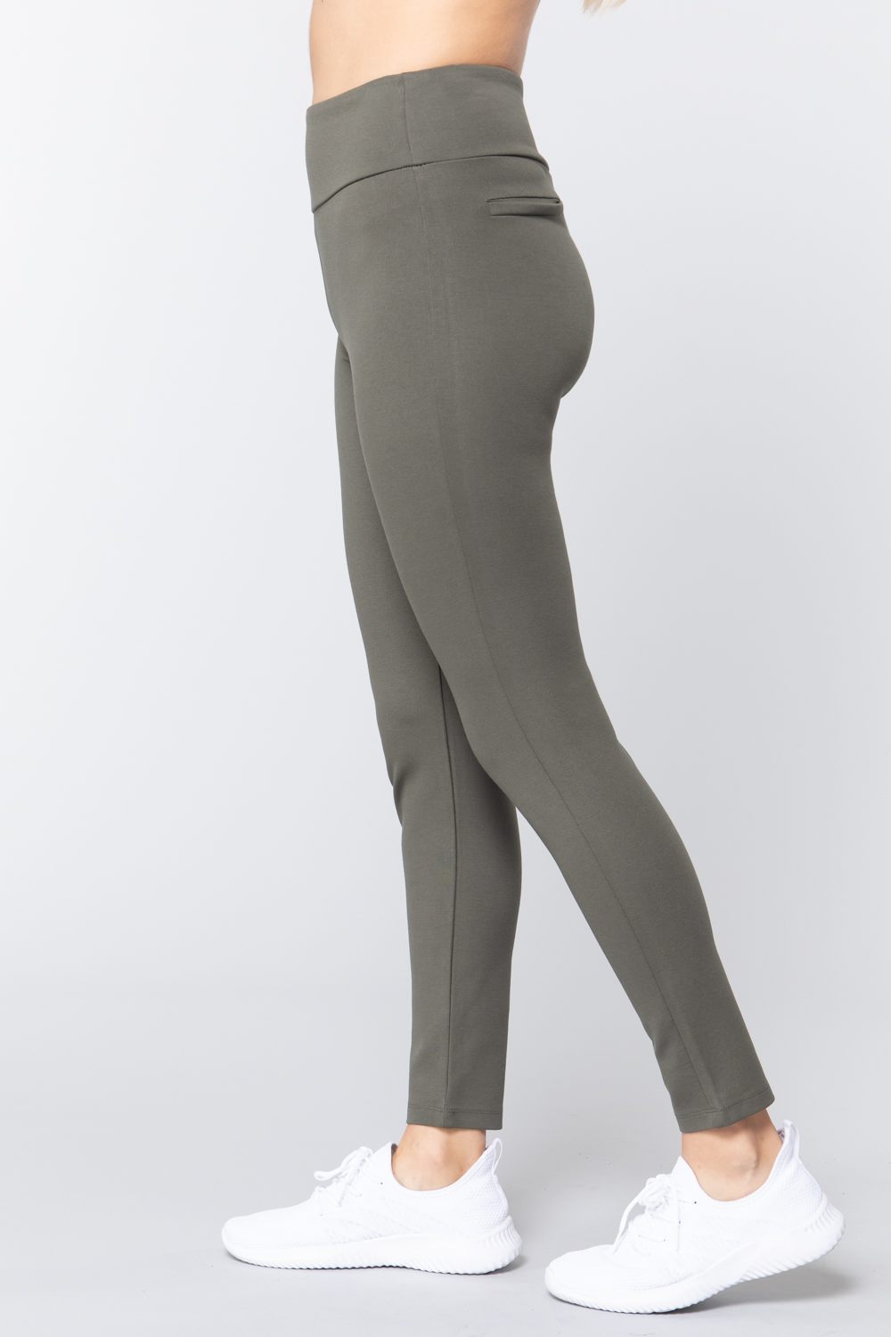 Waist Band Long Ponte Pants-Product Type | Naughty Smile Fashion