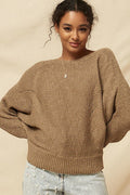 A Ribbed Knit Sweater-Product Type | Naughty Smile Fashion