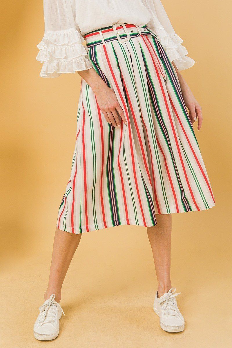 A Woven Midi Skirt-Product Type | Naughty Smile Fashion