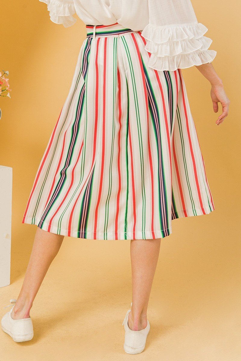 A Woven Midi Skirt-Product Type | Naughty Smile Fashion