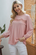 Laced See Through Longsleeve Top-Product Type | Naughty Smile Fashion