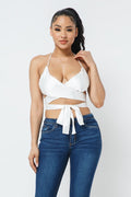 Satin Wrap Around Top-Product Type | Naughty Smile Fashion