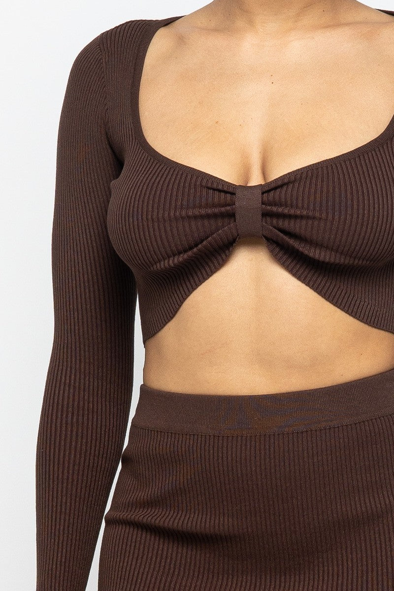 High Slit Skirt Set-Product Type | Naughty Smile Fashion