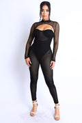 Mesh Crop Jumpsuit Set-Product Type | Naughty Smile Fashion