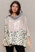Multi Print Oversized V-neckline-Product Type | Naughty Smile Fashion