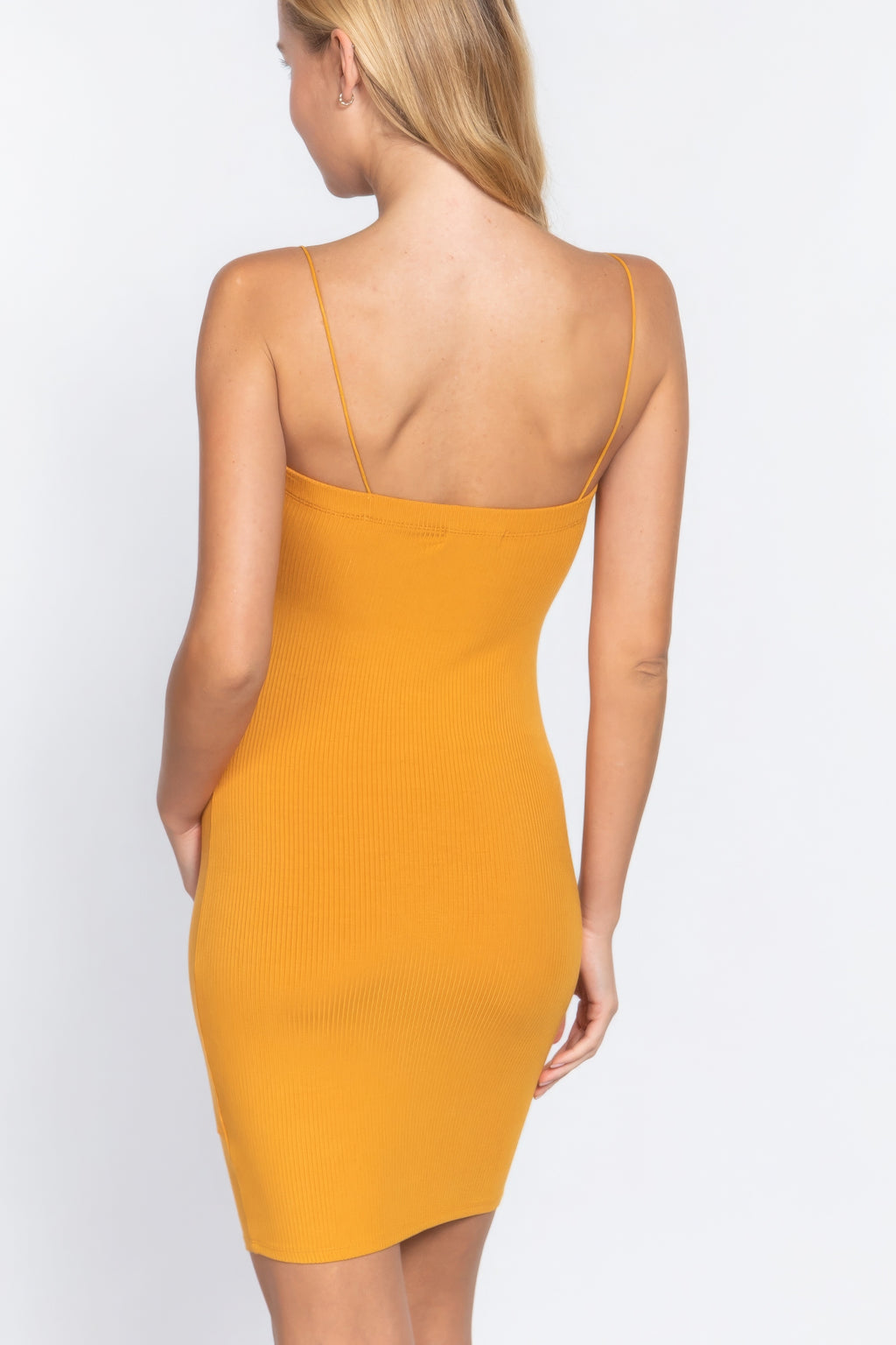 Cami Heavy Rib Mini Dress-Product Type | Naughty Smile Fashion