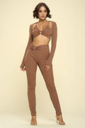 Bikini Top Solid Color 2 Piece-Product Type | Naughty Smile Fashion