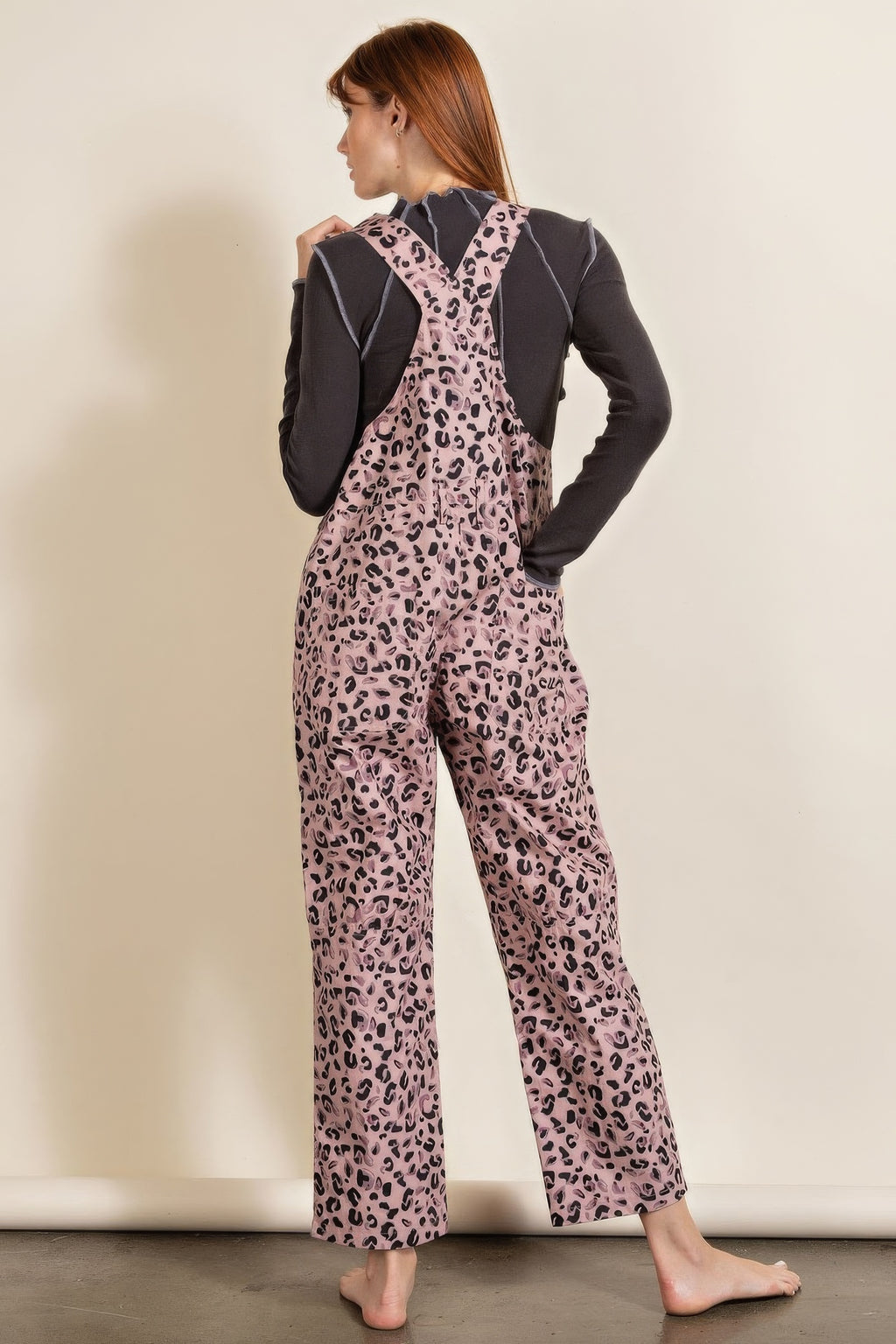 Animal/leopard Printed Jumpsuit-Product Type | Naughty Smile Fashion