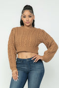 Cable Pullover Top-Product Type | Naughty Smile Fashion
