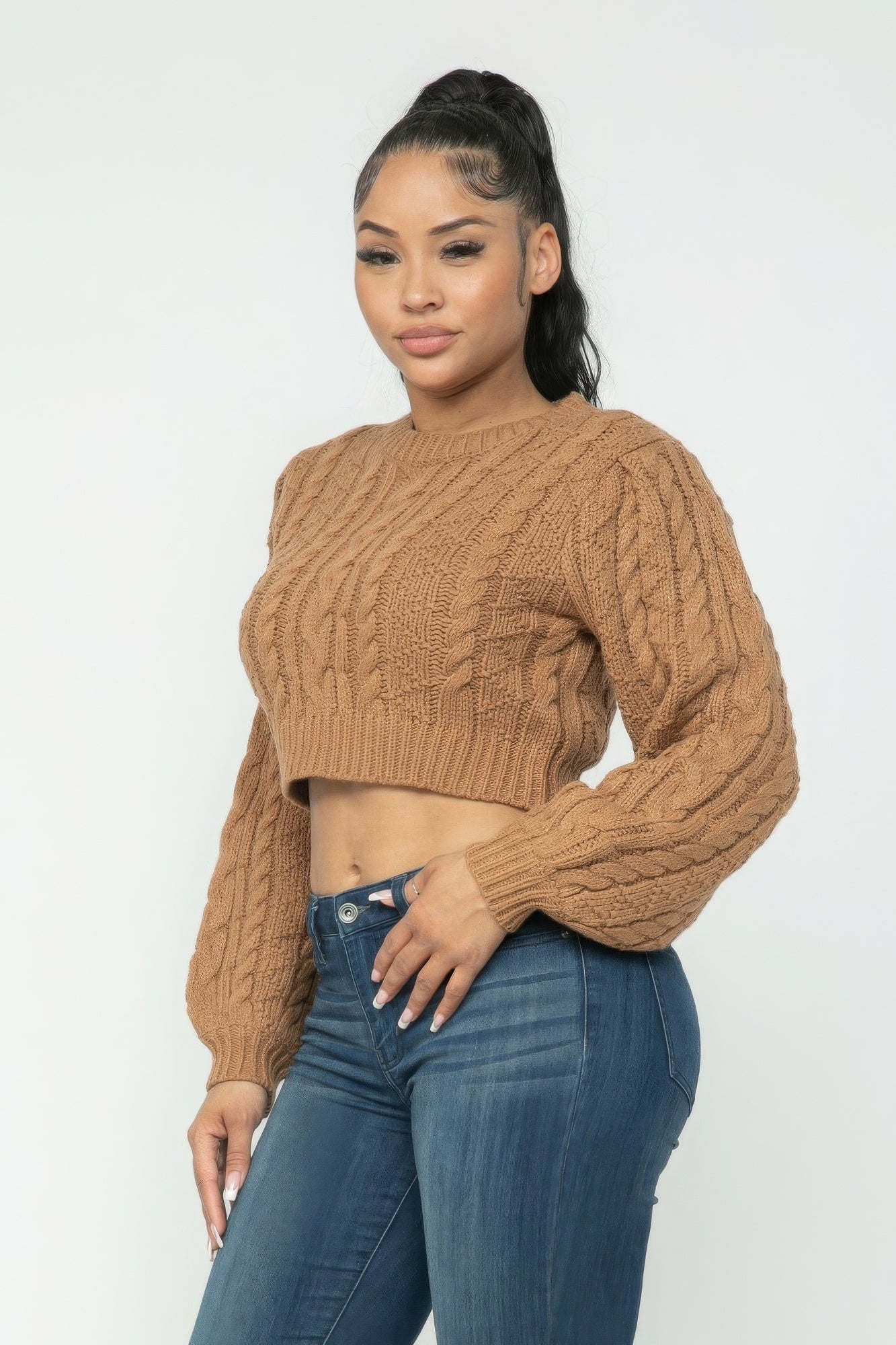 Cable Pullover Top-Product Type | Naughty Smile Fashion