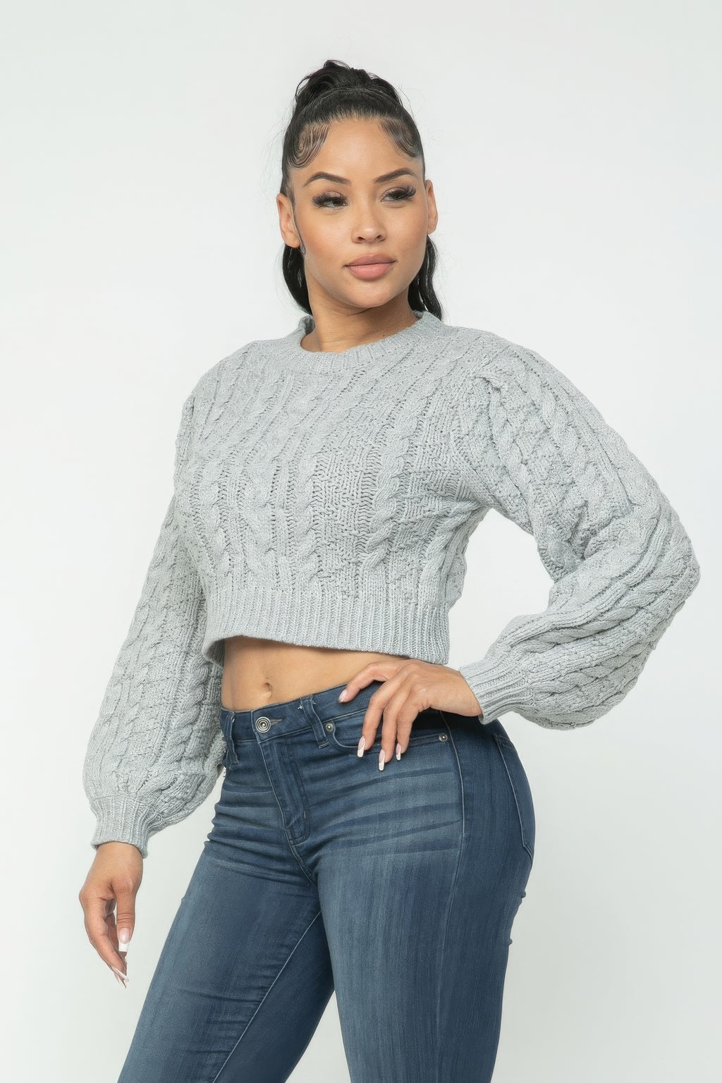 Cable Pullover Top-Product Type | Naughty Smile Fashion