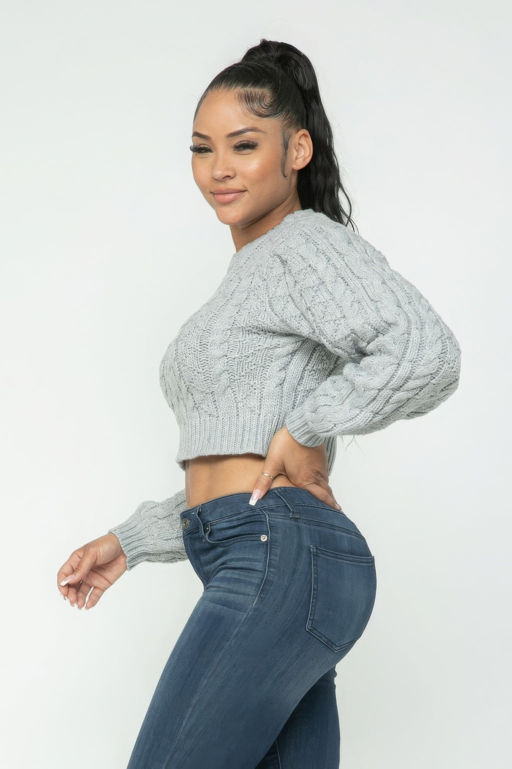 Cable Pullover Top-Product Type | Naughty Smile Fashion