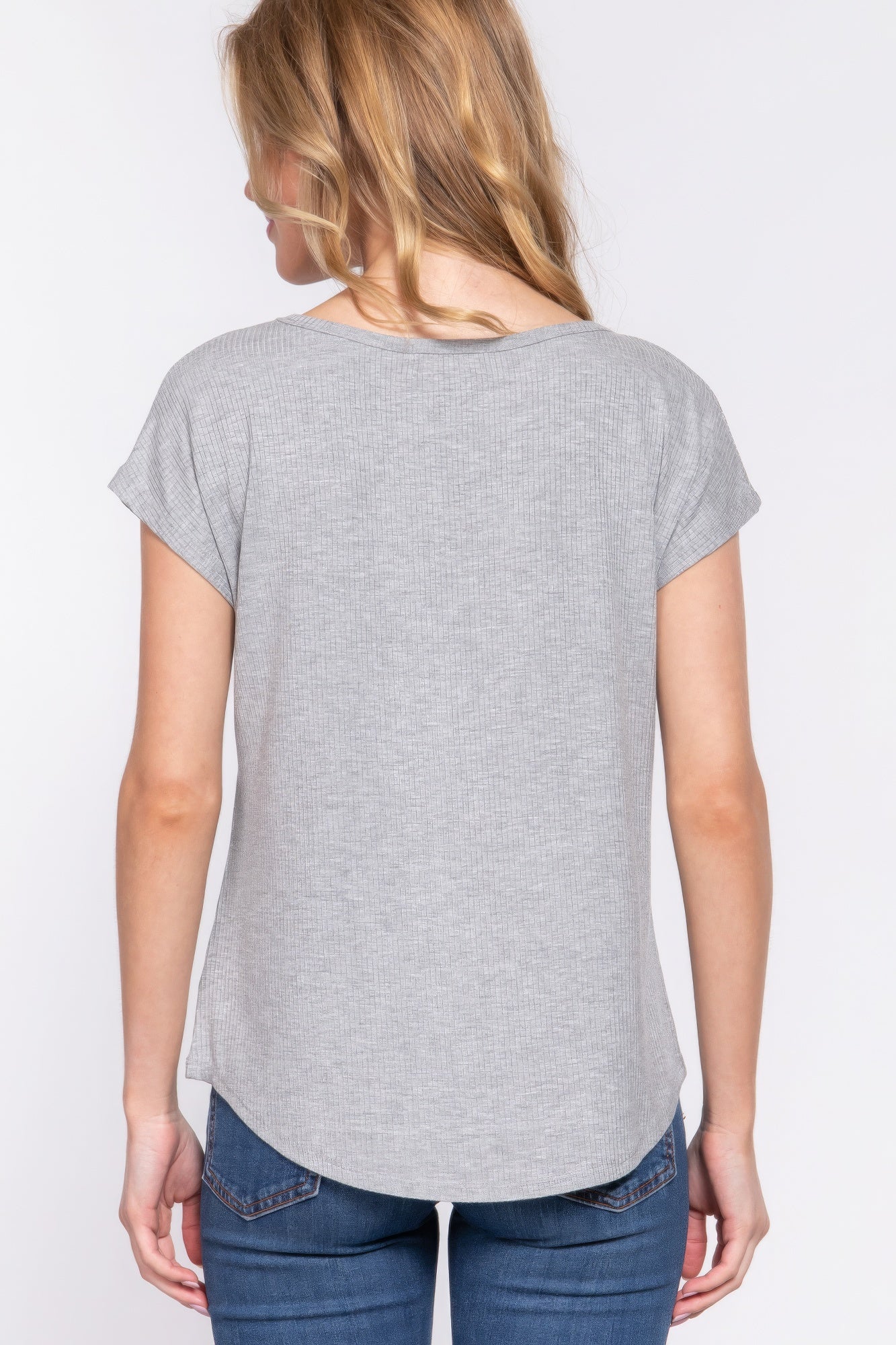 Short Dolman Slv Rib Knit Top-Product Type | Naughty Smile Fashion