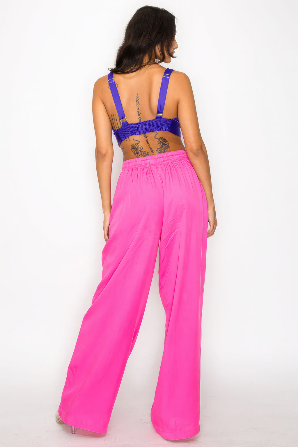 Smock V-neck Satin Bra Top-Product Type | Naughty Smile Fashion