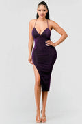 Metallic Glitter Sweetheart Dress-Product Type | Naughty Smile Fashion