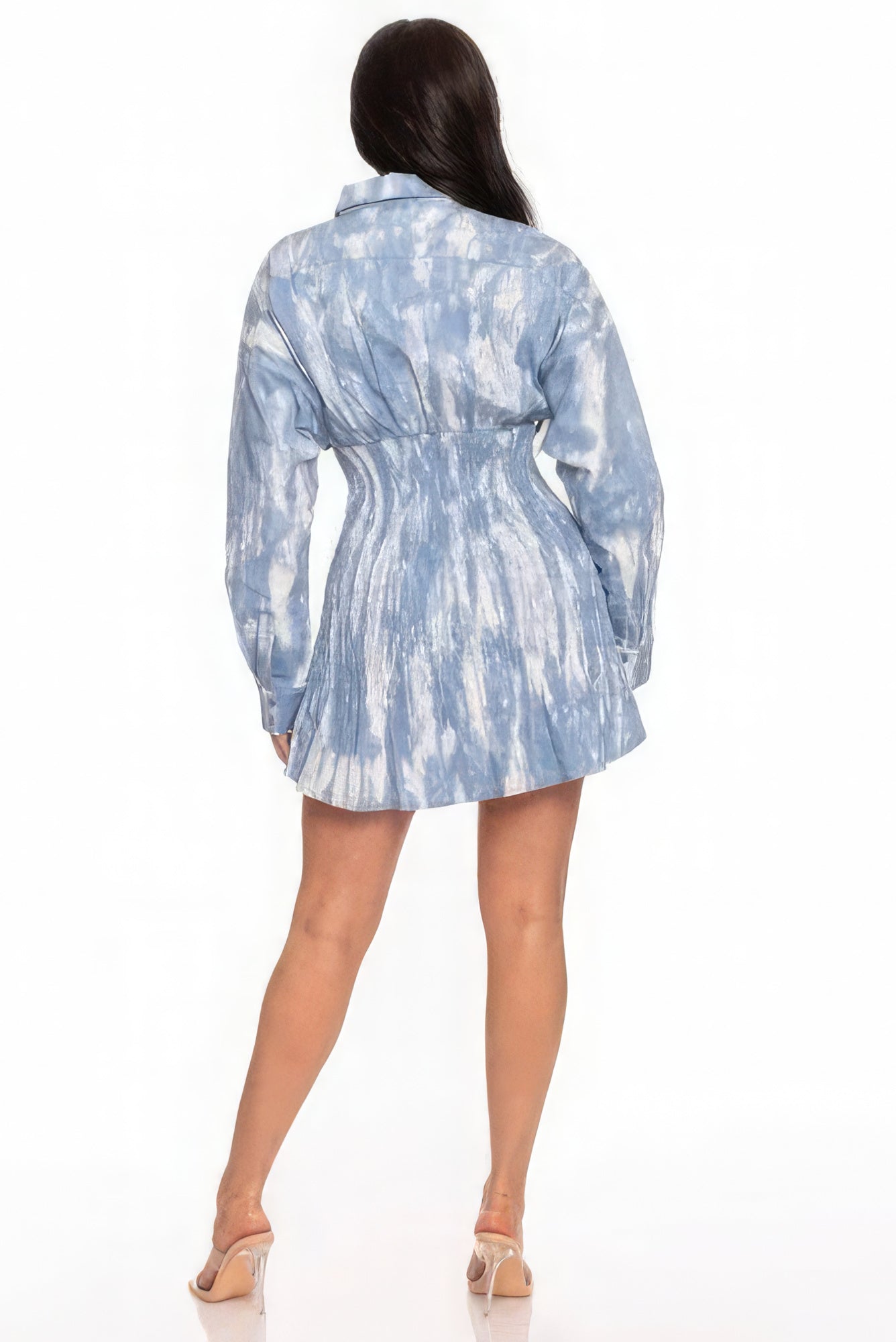 Tie Dye Mini Dress-Product Type | Naughty Smile Fashion