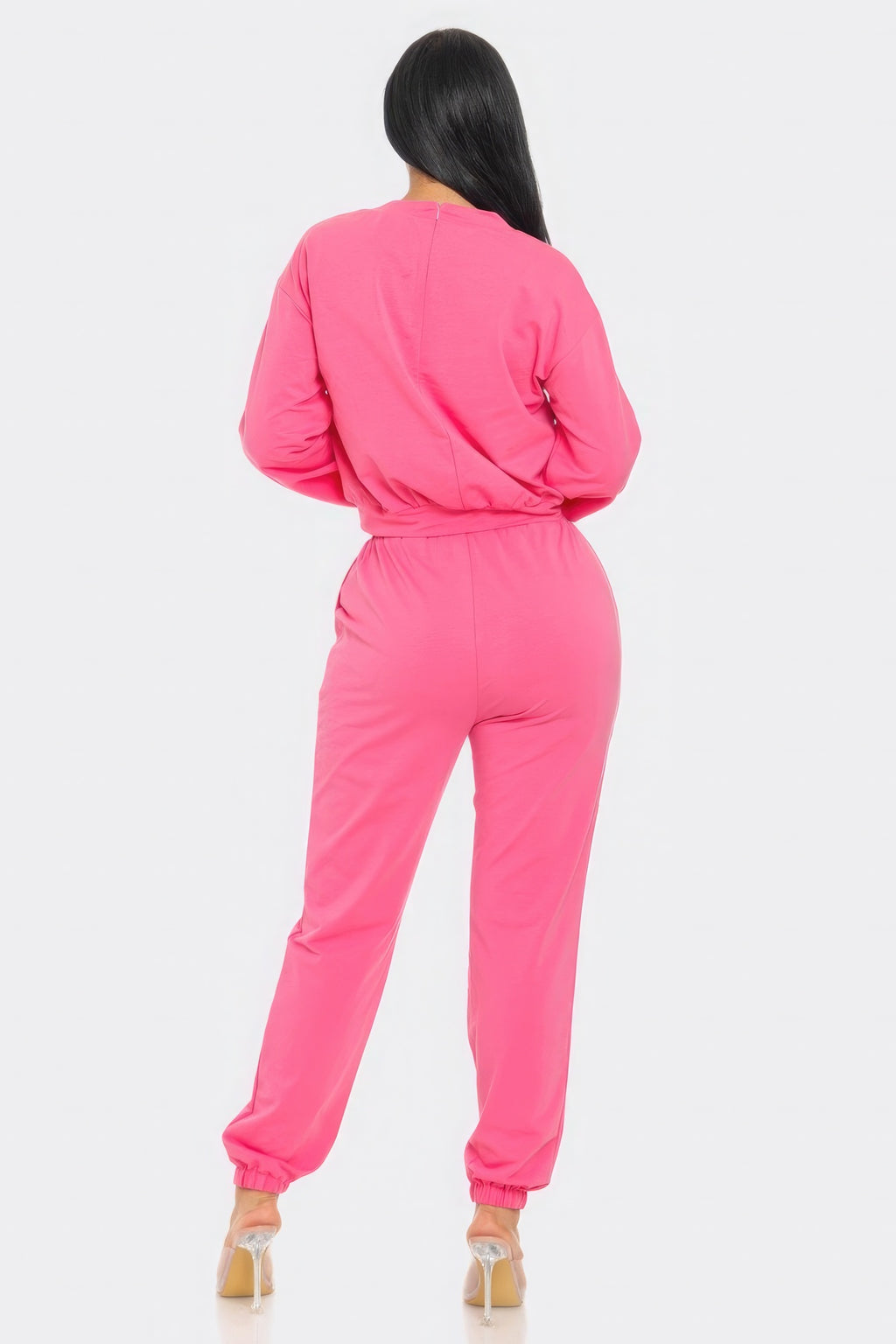Terry Mesh & Rhinestone Detail Set-Product Type | Naughty Smile Fashion