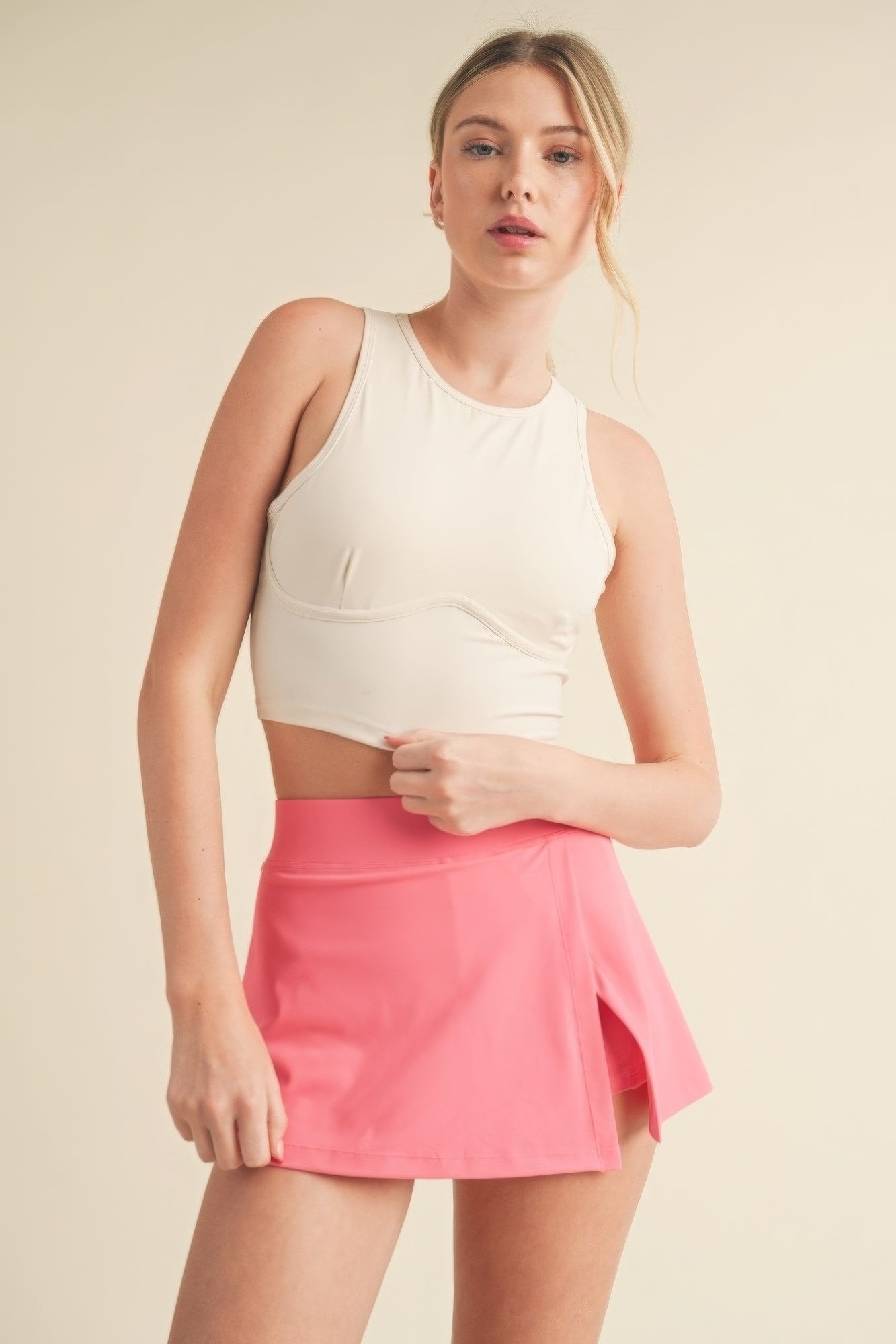 Corset Inspired Cropped Tank Top-Product Type | Naughty Smile Fashion