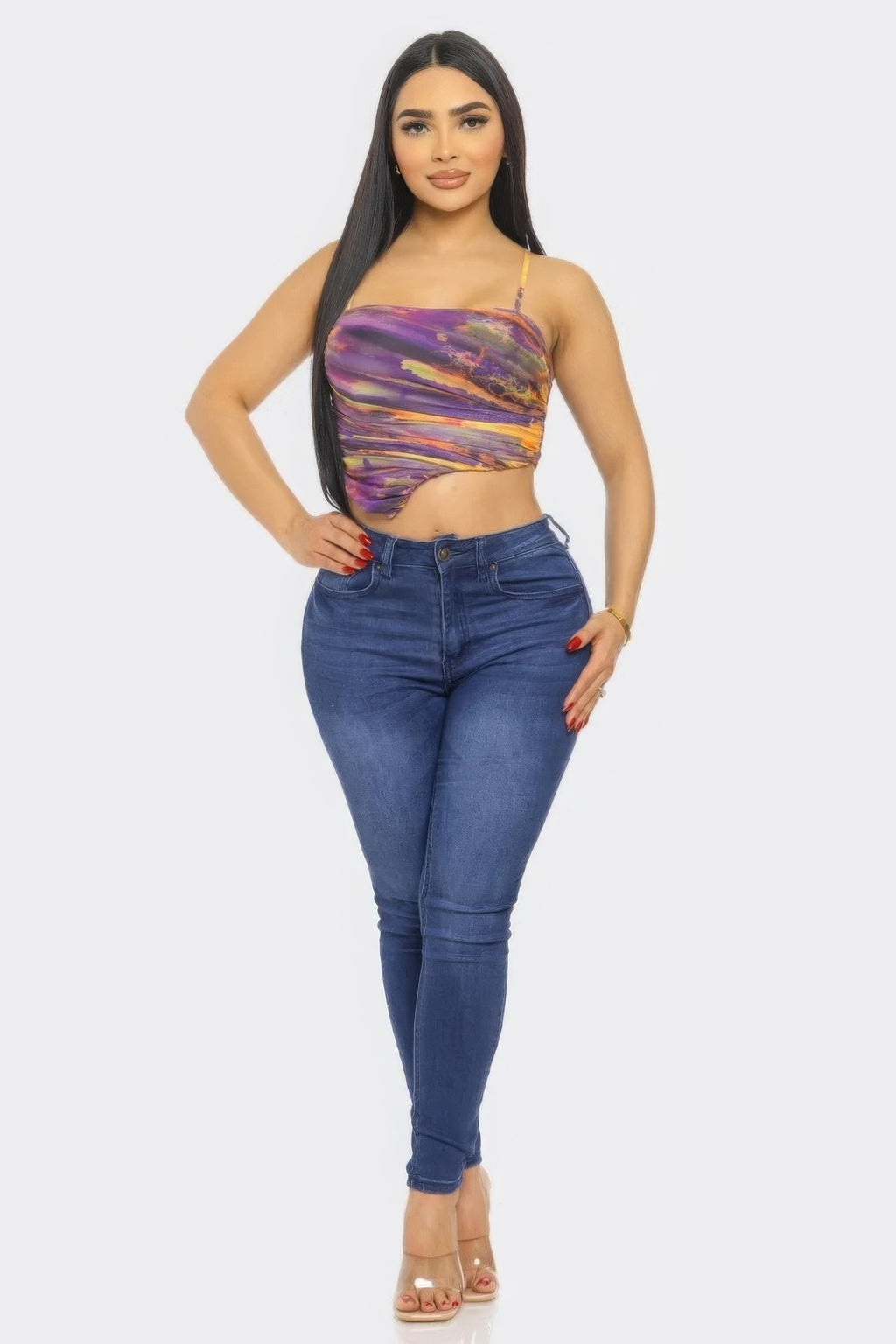 Mesh Print Top-Product Type | Naughty Smile Fashion