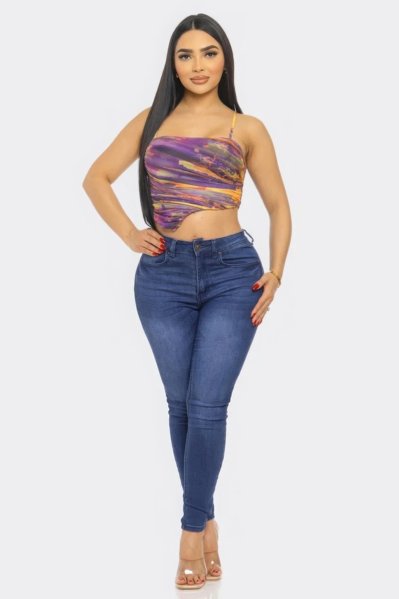 Mesh Print Top-Product Type | Naughty Smile Fashion