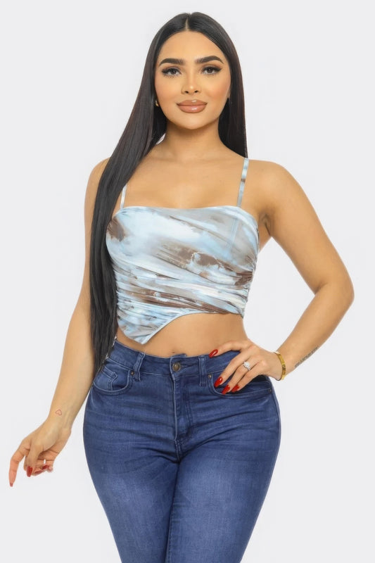 Sale - Mesh Print Top - The Best Dress for Style and Comfort – On Sale Now