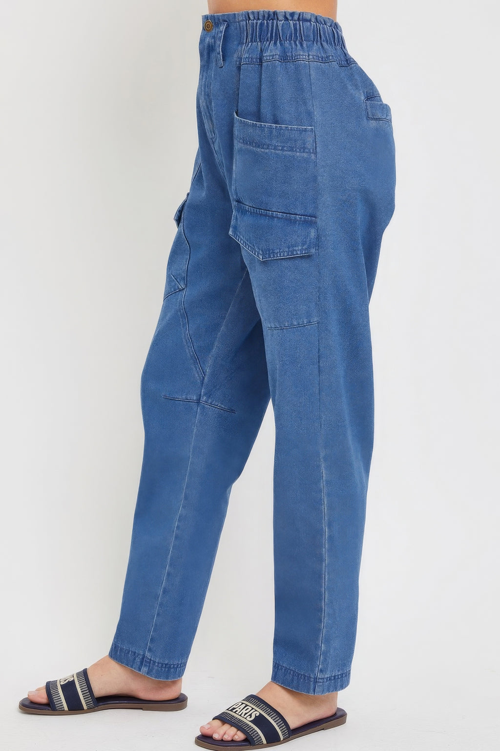 Denim Jogger Pants-Product Type | Naughty Smile Fashion