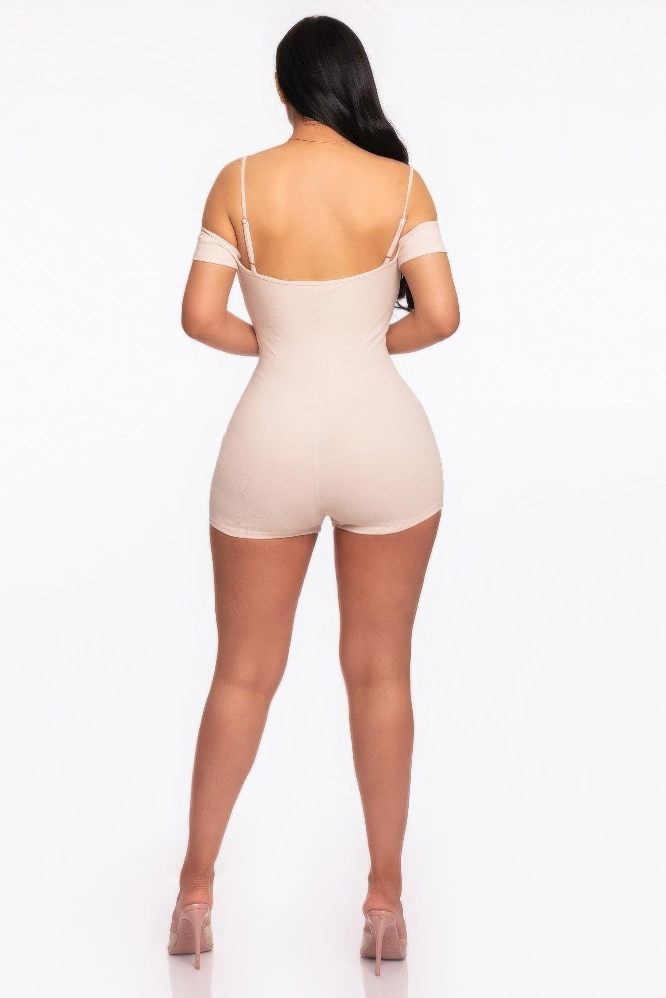Infinity Off-shoulder Knitted Rompers-Product Type | Naughty Smile Fashion