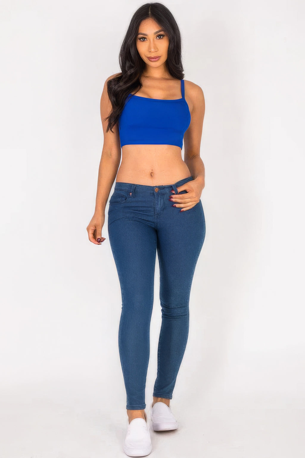 Ribbed Knit Cami Crop Top-Product Type | Naughty Smile Fashion
