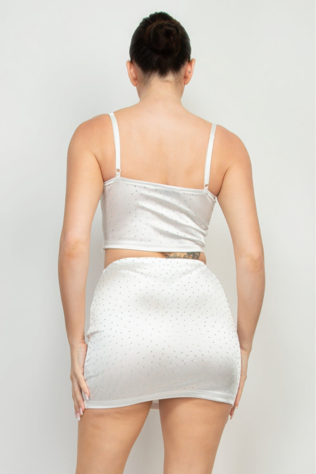 Sweetheart Bustier Rhinestones Crop Top-Product Type | Naughty Smile Fashion