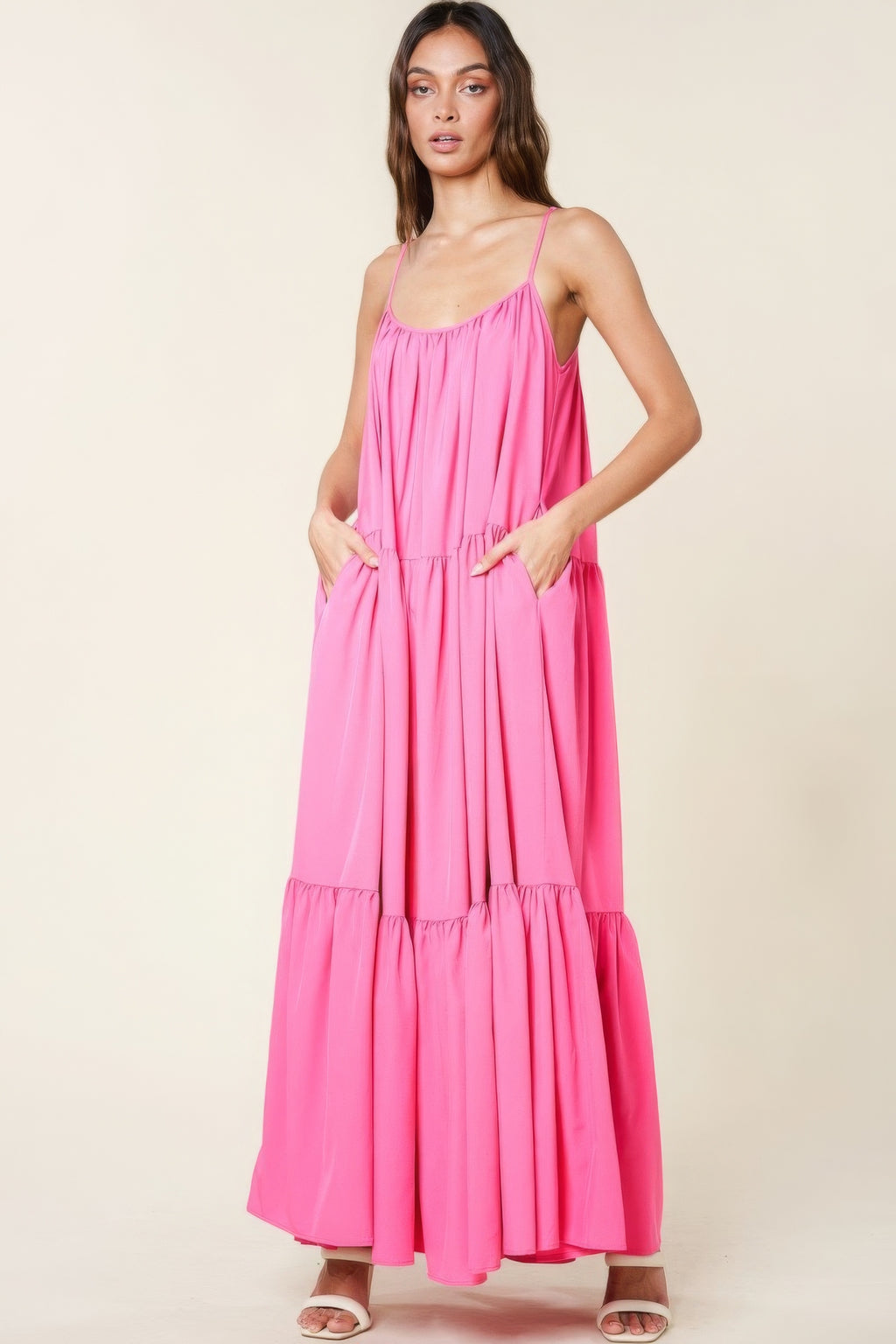 Maxi Sun Dress With Pockets-Product Type | Naughty Smile Fashion
