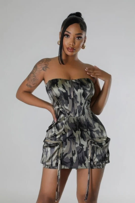 New Arrival – Zipper Closure Stretch Tube Dress – New Arrival Now Live
