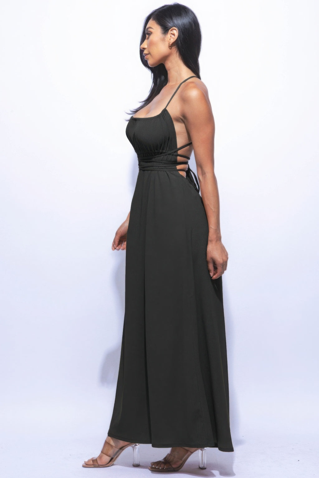 Side Slit Maxi Dress-Product Type | Naughty Smile Fashion