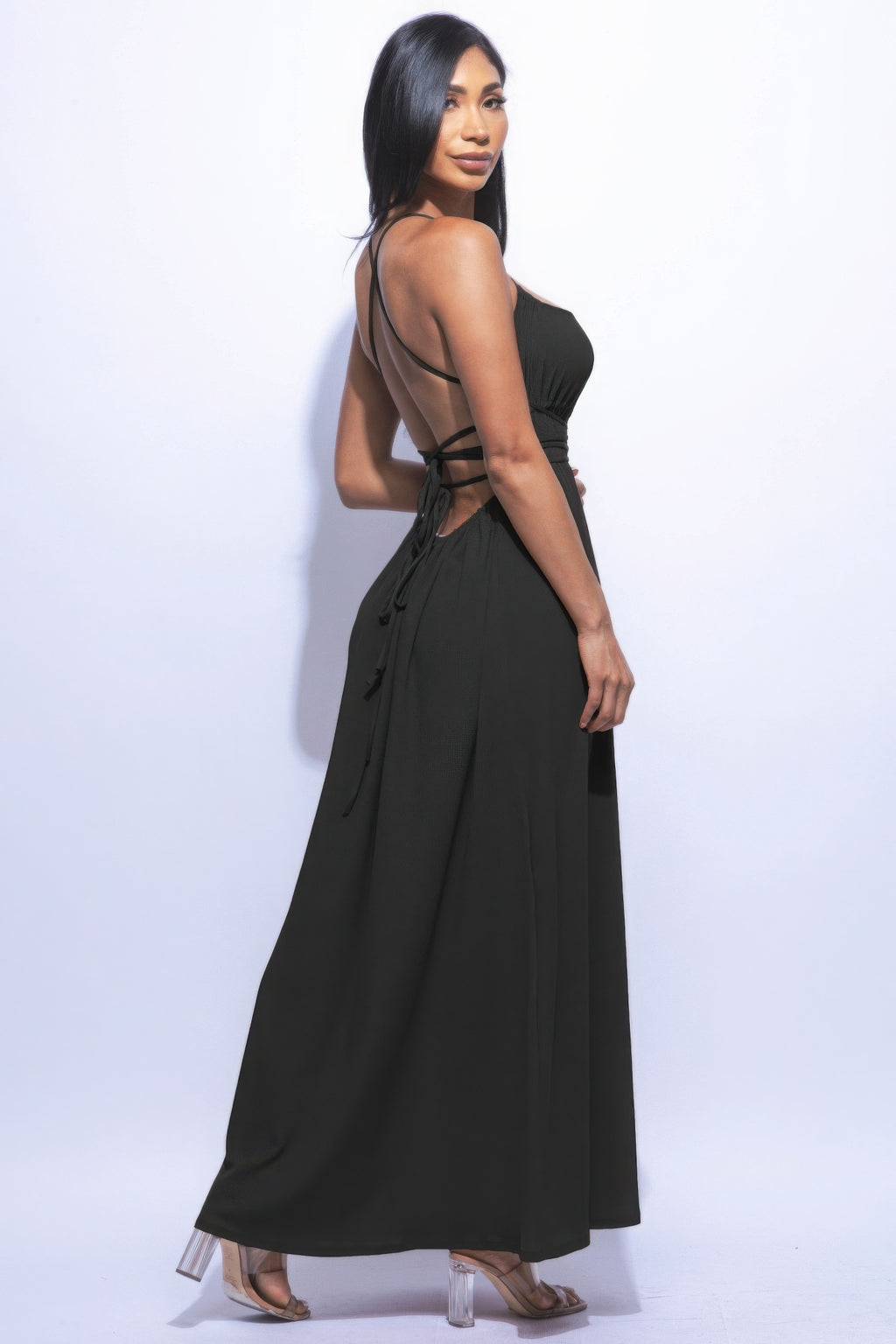 Side Slit Maxi Dress-Product Type | Naughty Smile Fashion