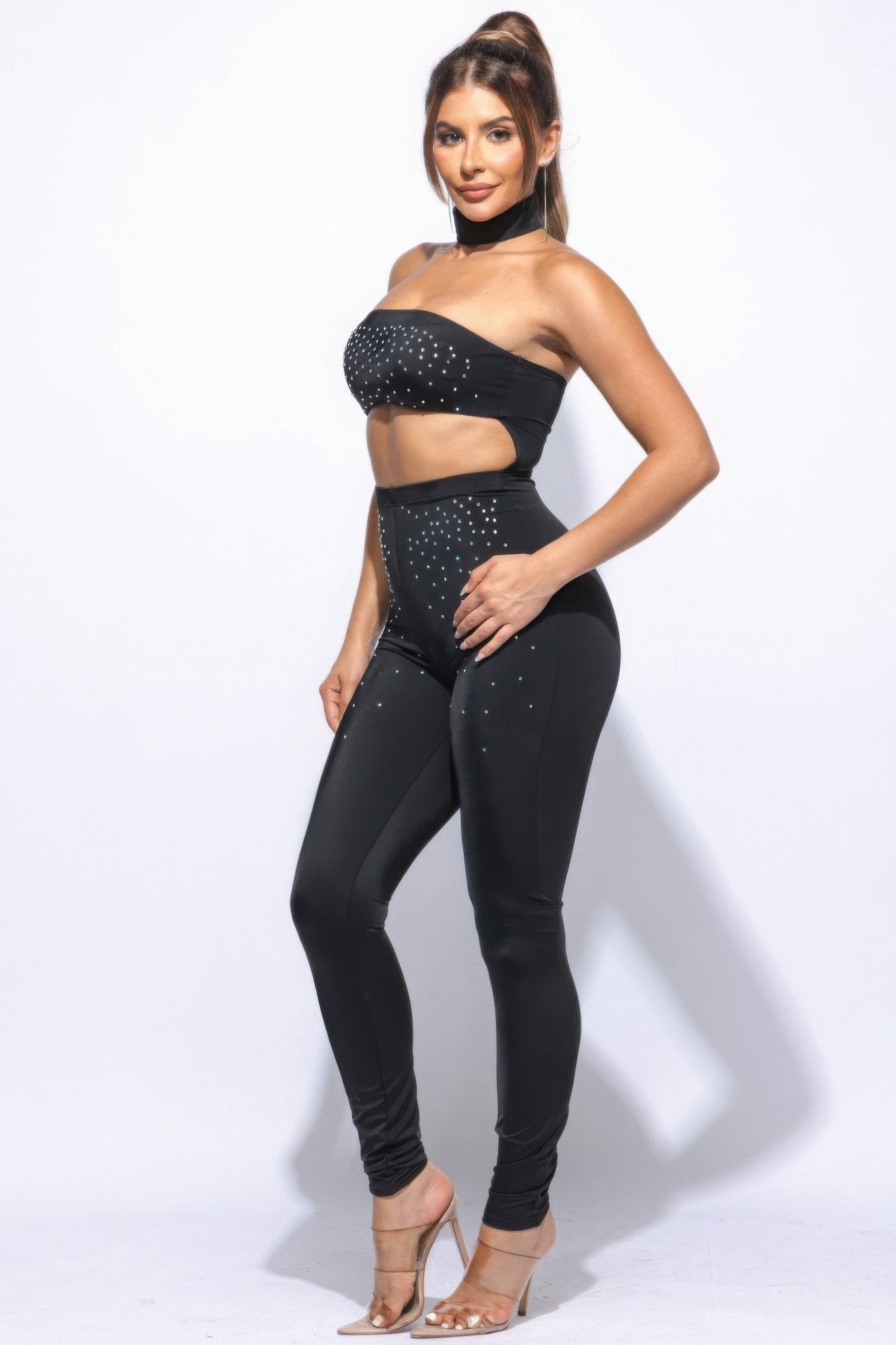 Chocker Tube Jumpsuit-Product Type | Naughty Smile Fashion