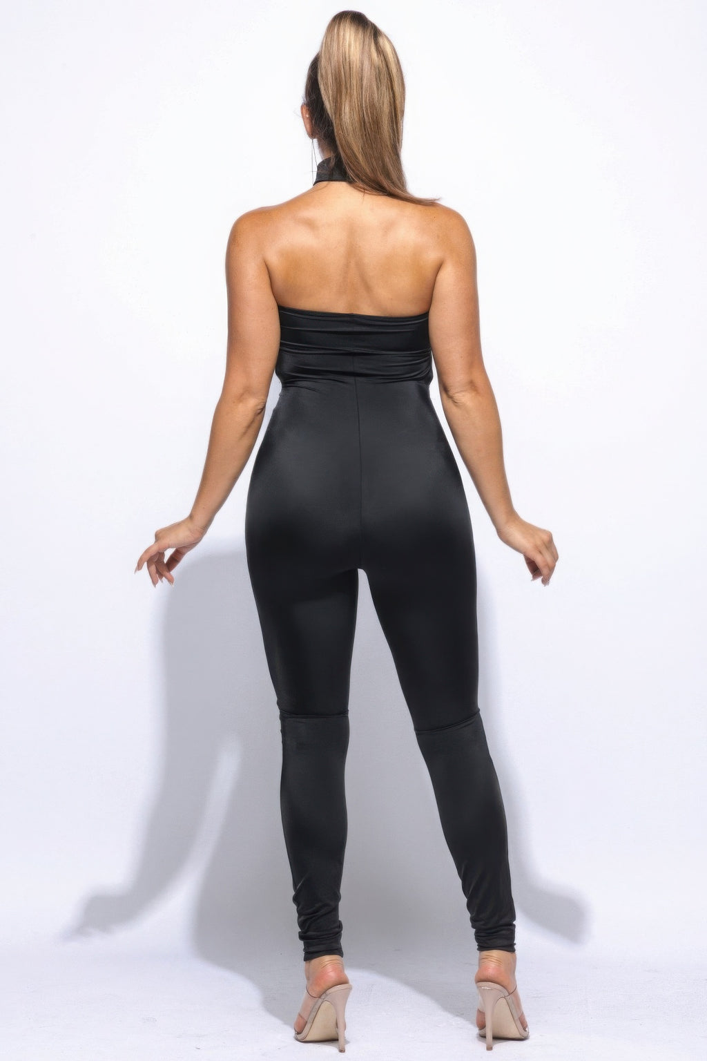 Chocker Tube Jumpsuit-Product Type | Naughty Smile Fashion
