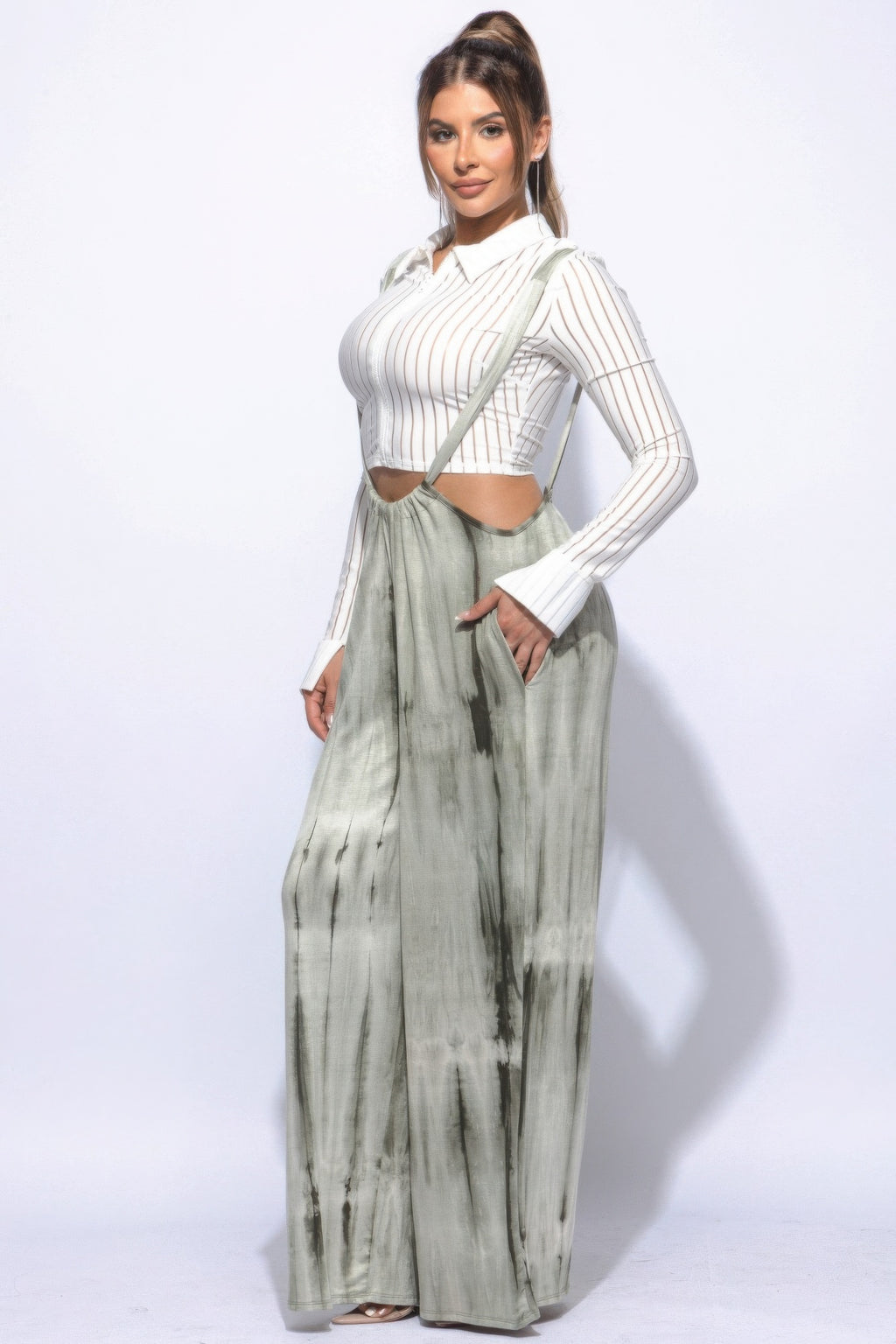 Drawstring Baggy Jumpsuit-Product Type | Naughty Smile Fashion