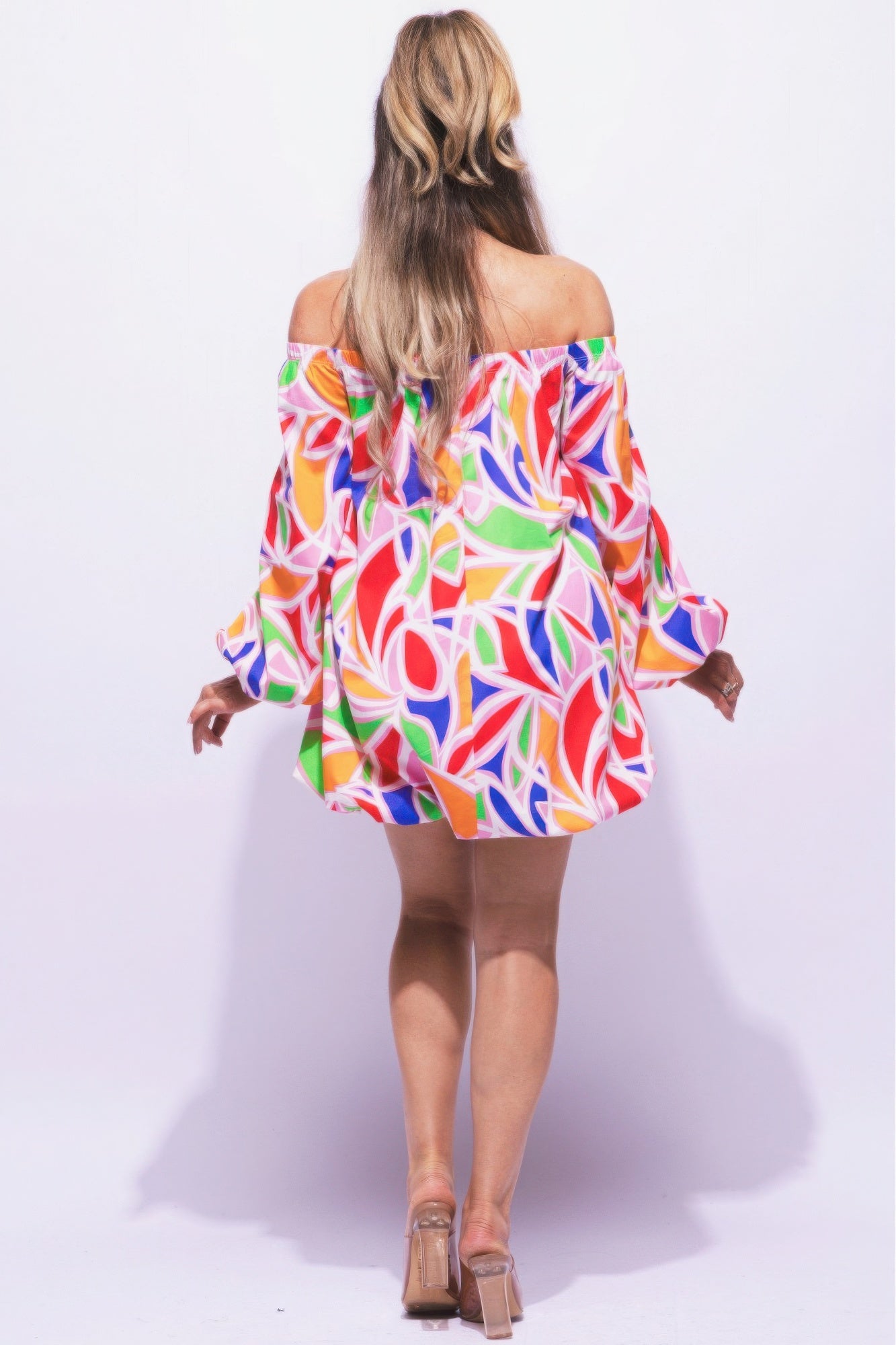 Off Shoulder Bubble Dress-Product Type | Naughty Smile Fashion