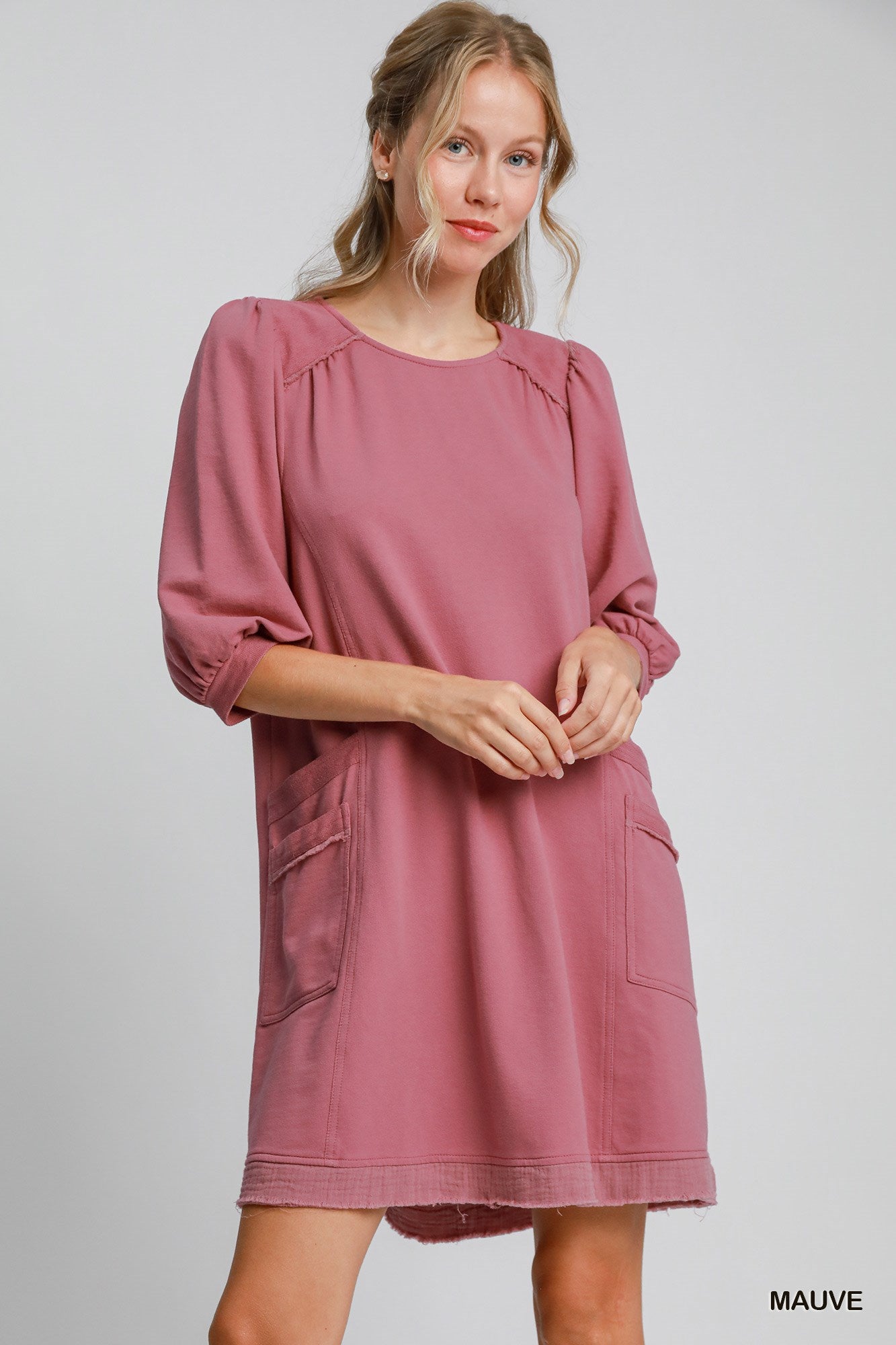 French Terry Mini Dress-Product Type | Naughty Smile Fashion