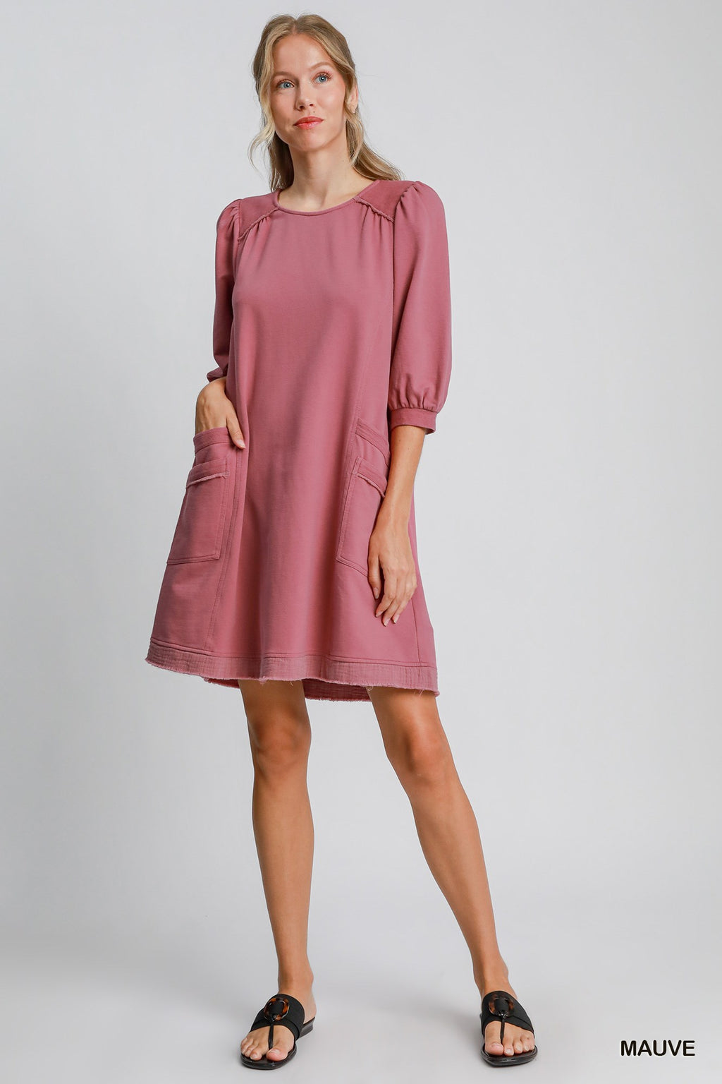 French Terry Mini Dress-Product Type | Naughty Smile Fashion