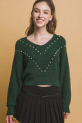 Pearl details sweater-Product Type | Naughty Smile Fashion