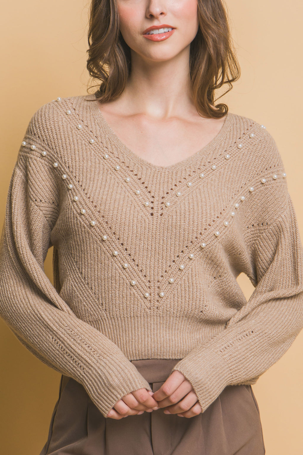Pearl details sweater-Product Type | Naughty Smile Fashion
