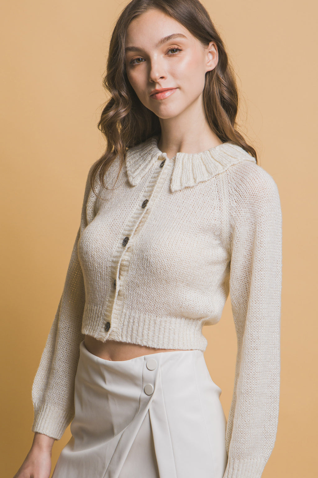 Short collard sweater-Product Type | Naughty Smile Fashion