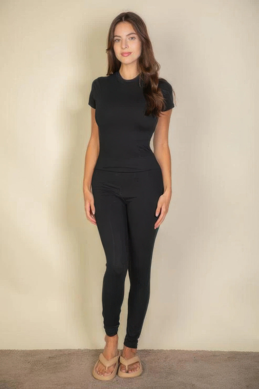 Basic Solid Leggings-Product Type | Naughty Smile Fashion
